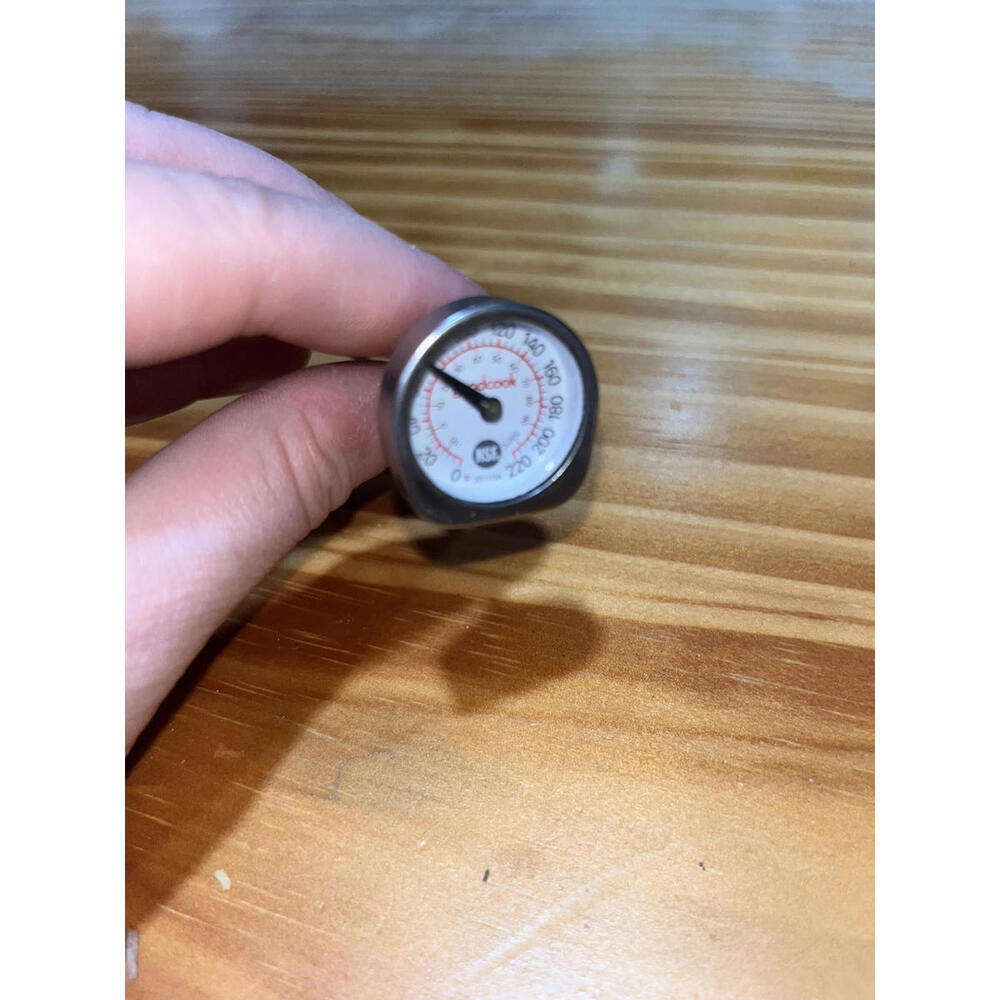 Stainless Steel Meat Thermometer Poultry Lamb Pork Beef Well Med Rare